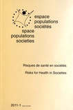Frédéric Dumont - Espace Populations Sociétés N° 2011-1 : Risques de santé en sociétés.