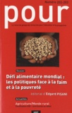 Lucien Bourgeois et Joseph Racapé - Pour N° 202-203, Décembre : Défi alimentaire mondial : les politiques face à la faim et à la pauvreté.