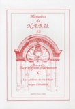Grégory Chambon - Florilegium marianum - Tome 12, Les archives du vin à Mari.
