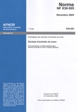  AFNOR - Norme NF X30-505, Décembre 2004, Déchets d'activités de soins - Emballage des déchets d'activités de soins, Fûts et jerricanes en matière plastique pour déchets d'activités de soins à risques infectieux.