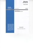  AFNOR - Norme NF X30-510, Octobre 2003, Terminologie des déchets d'activités de soins - Terminologie des déchets d'activités de soins. Octobre 2003.