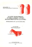 Josette Renard - Le site néolithique et helladique ancien de Kouphovouno (Laconie) - Fouilles de O.-W. von Vacano (1941).