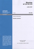  AFNOR - Norme NF EN ISO 835 Verrerie de laboratoire - Pipettes graduées.