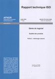  AFNOR - Rapport technique ISO/CEI TR 9126-2:2003 Génie du logiciel - Qualité des produits Partie 2, Métrologie externe, édition en anglais.