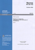  AFNOR - Norme NF EN 703 Désileuses chargeuses, mélangeuses et/ou hacheuses et distributrices - Sécurité.