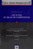 Thierry Ardouin et Sylvain Lacaille - Education permanente N° 192, Septembre 20 : Les 20 ans du bilan de compétences.