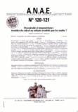 Léonard Vannetzel - ANAE N° 120-121, Novembre : Dyscalculie et innumérisme : troubles du calcul ou enfants troublés par les maths ?.