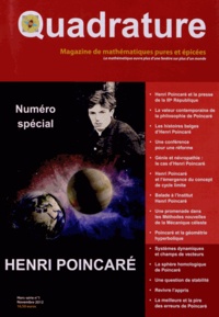 Jean-Paul Truc - Quadrature Hors-série N° 1, Nov : Henri Poincaré.