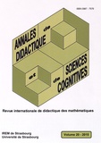 François Pluvinage et Eric Roditi - Annales de didactique et de sciences cognitives N° 20/2015 : .