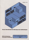 François Pluvinage et Philippe R. Richard - Annales de didactique et de sciences cognitives Volume spécial 2018 : .