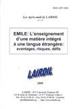  LAIRDIL - Les après-midi de LAIRDIL N° 17 : Didactique des langues, didactique des sciences.