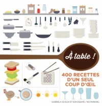 Gabriela Scolik - A table ! - 400 recettes d'un seul coup d'oeil.