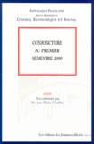  Conseil Economique et Social et Jean-Pierre Chaffin - Conjoncture Au Premier Semestre 2000.