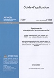  AFNOR - Guide d'application GA X30-550 Systèmes de management environnemental - Guide d'application à la norme ISO 14001 aux collectivités territoriales.