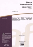  AFNOR - Norme internationale ISO 22197-3:2011 Céramiques techniques - Méthodes d'essai relatives à la performance des matériaux photocatalytiques semi-conducteurs pour la purification de l'air Partie 3 : élimination du toluène.