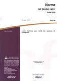  AFNOR - Norme NF EN ISO 19011 Lignes directrices pour l'audit des sytèmes de management.