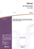  AFNOR - Norme NF ISO/TS 26030 Responsabilité sociétale et développement durable - Lignes directrices pour l'utilisation de l'ISO 26000:2010 dans la chaîne alimentaire.
