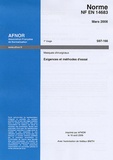  AFNOR - Masques chirurgicaux NF EN 14683 - Exigences et méthodes d'essai.