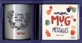 Maïlys Huby - Mon mug à messages - Coffret avec 1 mug et 1 feutre spécial céramique.