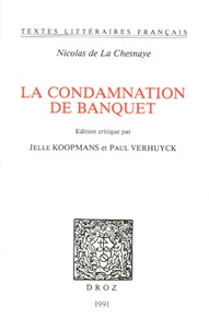 Jelle Koopmans - La condamnation de Banquet.