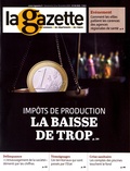 Romain Mazon - La gazette des communes, des départements, des régions N° 39/2535, du 12 au 18 octobre 2020 : Impôts de production, la baisse de trop.