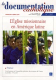 Vincent Cabanac et Juan Gorski - La documentation catholique N° 2357, mai 2006 : L'Eglise missionnaire en Amérique latine.