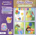 Elena Staiano - Déco vitres anniversaire.