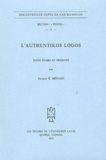 Jacques Ménard - L'Authentikos Logos.