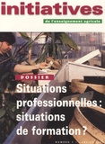 Patrick Mayen et Joëlle Bazile - Initiatives de l'enseignement agricole N° 1 - Janvier 2000 : Situations professionnelles : situations de formation ?.