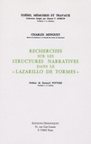 Charles Minguet - Recherches sur les structures narratives dans le "Lazarillo de Tormes".