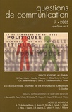Béatrice Fleury-Vilatte et Jacques Walter - Questions de communication N° 7, 2005 : Espaces politiques au féminin.