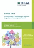 Jacques Thevenot - Etude 2012 - Les institutions d'enseignement supérieur de gestion et leur corps professoral.