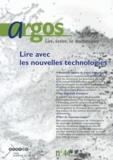 François Villemonteix - Argos N° 44, Décembre 2008 : Lire avec les nouvelles technologies.