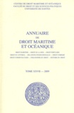Patrick Chaumette - Annuaire de droit maritime et océanique - Tome 27/2009.