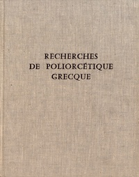 Yvon Garlan - Recherches de poliorcétique grecque.