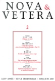 Georges Cottier - Nova & Vetera N° 2 Avril-Juin 2000 : .