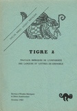 Georges Tyras - Tigre N° 2, Octobre 1985 : Spécial Manuel Vasquez Montalban - Edition bilingue français-espagnol.