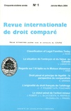 Etienne Picard - Revue internationale de droit comparé, année 2004, N° 1 à 4.