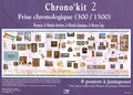  Lugdivine - Chrono'kit 2 - Frise chronologique (300/1500) Byzance, le monde chrétien, le monde islamique, le Moyen Age.