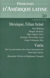 Ilan Bizberg et Magali Modoux - Problèmes d'Amérique latine N° 50 automne 2003 : Mexique, l'élan brisé.