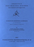 Alexandre Grothendieck - Publications Mathématiques de l'IHES PM032 : Eléments de géométrie algébrique - Volume 4, Etude locale des schémas et des morphismes de schémas (quatrième partie 1967).
