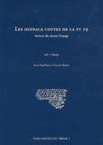 Anne Boud'hors et Chantal Heurtel - Les ostraca coptes de la TT 29 - Autour du moine Frangé, 2 volumes.