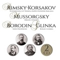  Mussorgsky et  Rimsky-Korsakov - Scheherzada lot trzmiela ;  Kaprys Hiszpanski ; Baba Jaga. 2 CD audio