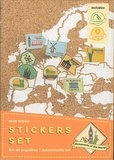  Miss Wood - Stickers momuments du monde - 64 épingles et 64 stickers.