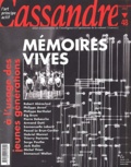  Cassandre - Cassandre N° 48 Juillet-Août 2002 : Mémoires vives à l'usage des jeunes générations.