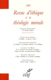 Laurent Lemoine - Revue d'éthique et de théologie morale N° 289, juin 2016 : .