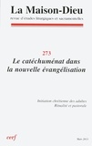 Snpls Collectif - MAISON-DIEU 273 - LE CATÉCHUMÉNAT DANS LA NOUVELLEÉVANGÉLISATION.