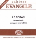 Jacques Jomier - Cahiers evangile supplement numero 48 le coran - textes choisis en rapport avec la bible.