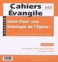 Roselyne Dupont-Roc - Cahiers Evangile N° 147, Mars 2009 : Saint Paul : une théologie de l'Eglise ?.