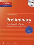Peter Travis - Preliminary Four Practice Tests for Cambridge English: Preliminary (PET). 1 CD audio MP3